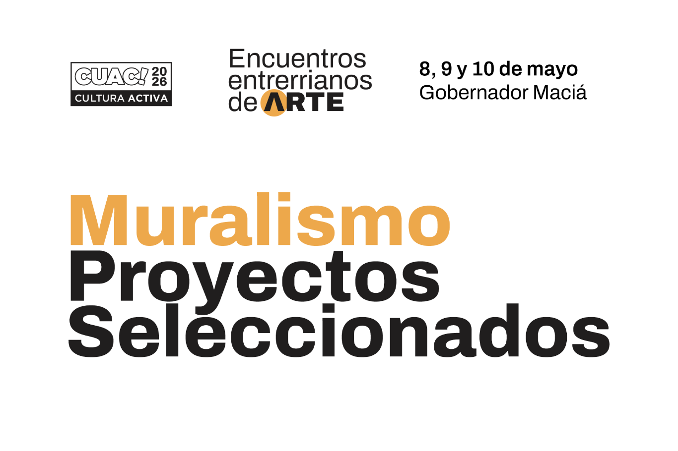 Difundieron los bocetos seleccionados para el 4° Encuentro Provincial de Muralismo