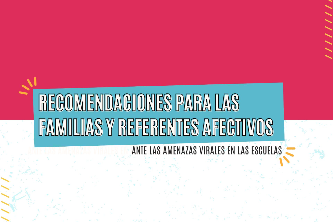 El CGE refuerza el acompañamiento a las familias y comunidades educativas ante situaciones de amenaz