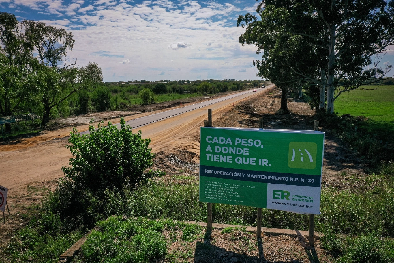 Avanzan los trabajos de rehabilitación en el Palacio San José