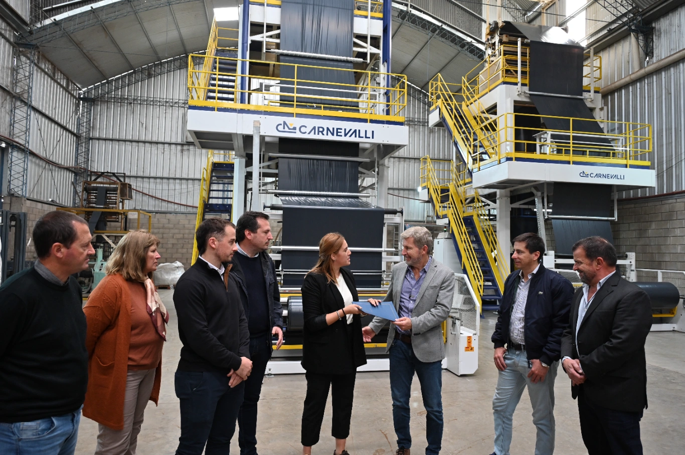 Frigerio otorgó el respaldo de la provincia para una inversión productiva de 300.000 dólares en Larr